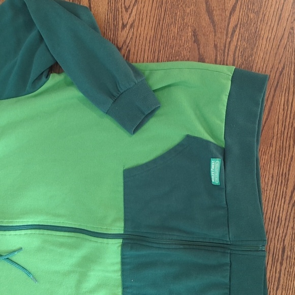 DC Comics Green Arrow Hooded Fleece Jacket Retro Vibes Size 2XL - Picture 5 of 8